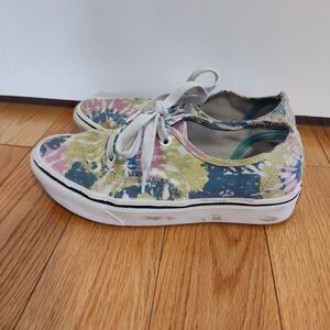 Vans Tie-Dye Canvas Sneakers